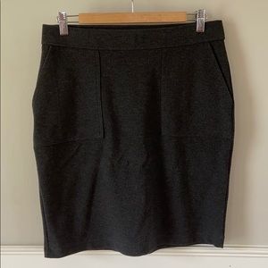 Loft Knit pencil skirt with pockets